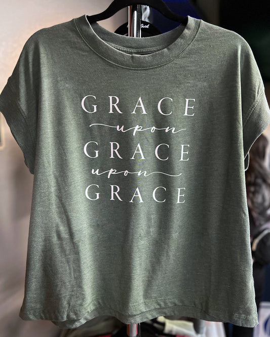 Grace Upon Grace Ladies Tee
